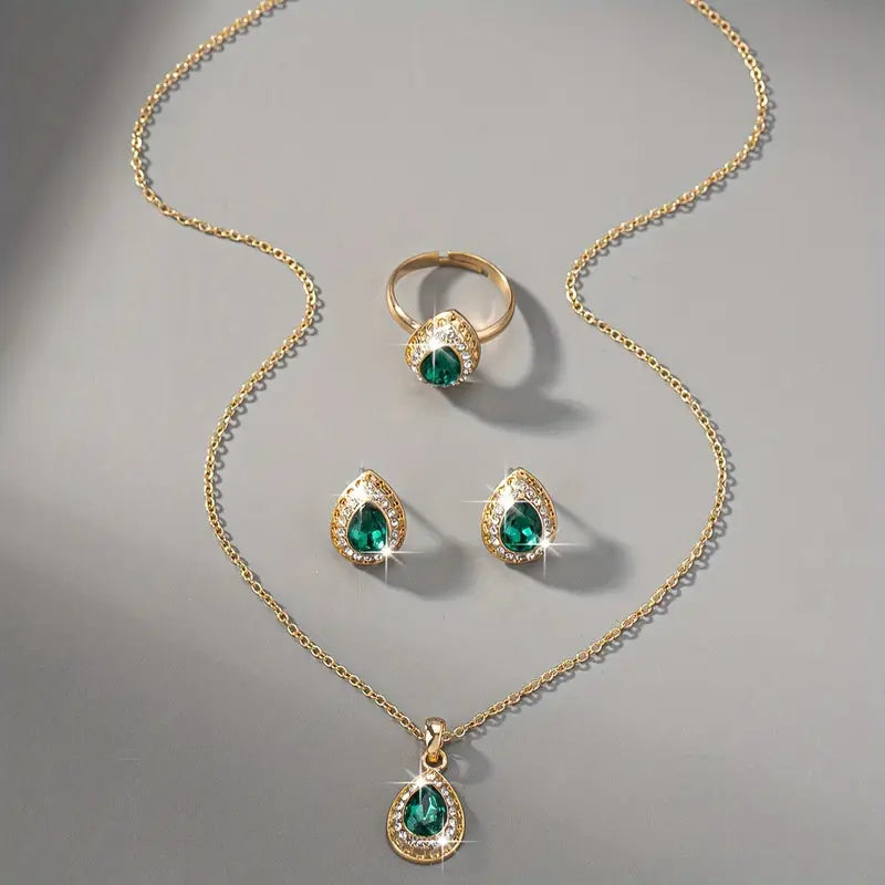 Ensemble de Bijoux Alexandra | Plaqué Or