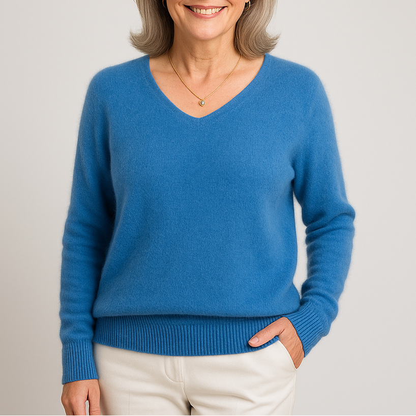 Christine - Pull ample en laine légère