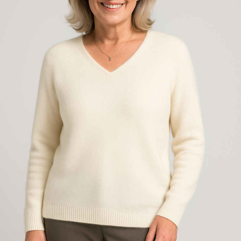 Christine - Pull ample en laine légère