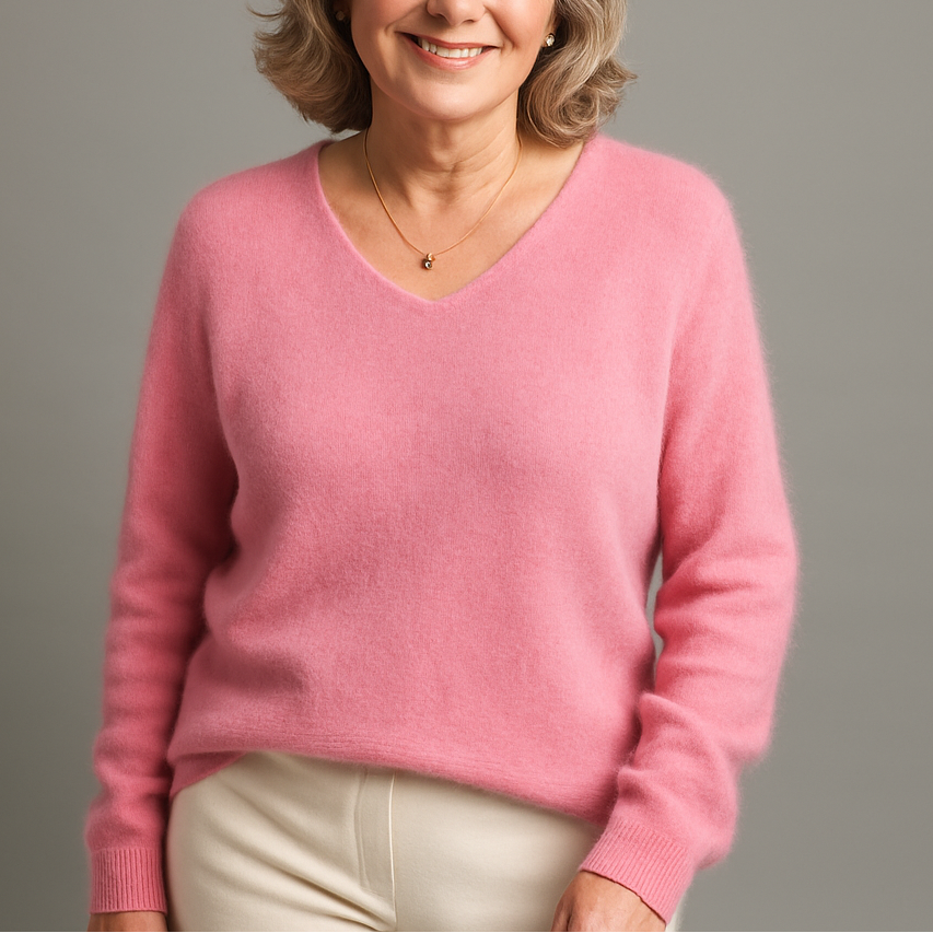 Christine - Pull ample en laine légère