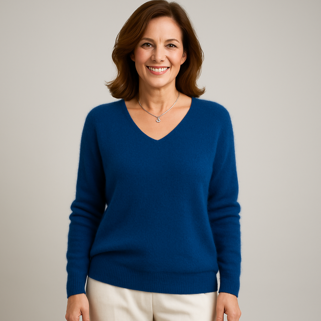 Christine - Pull ample en laine légère