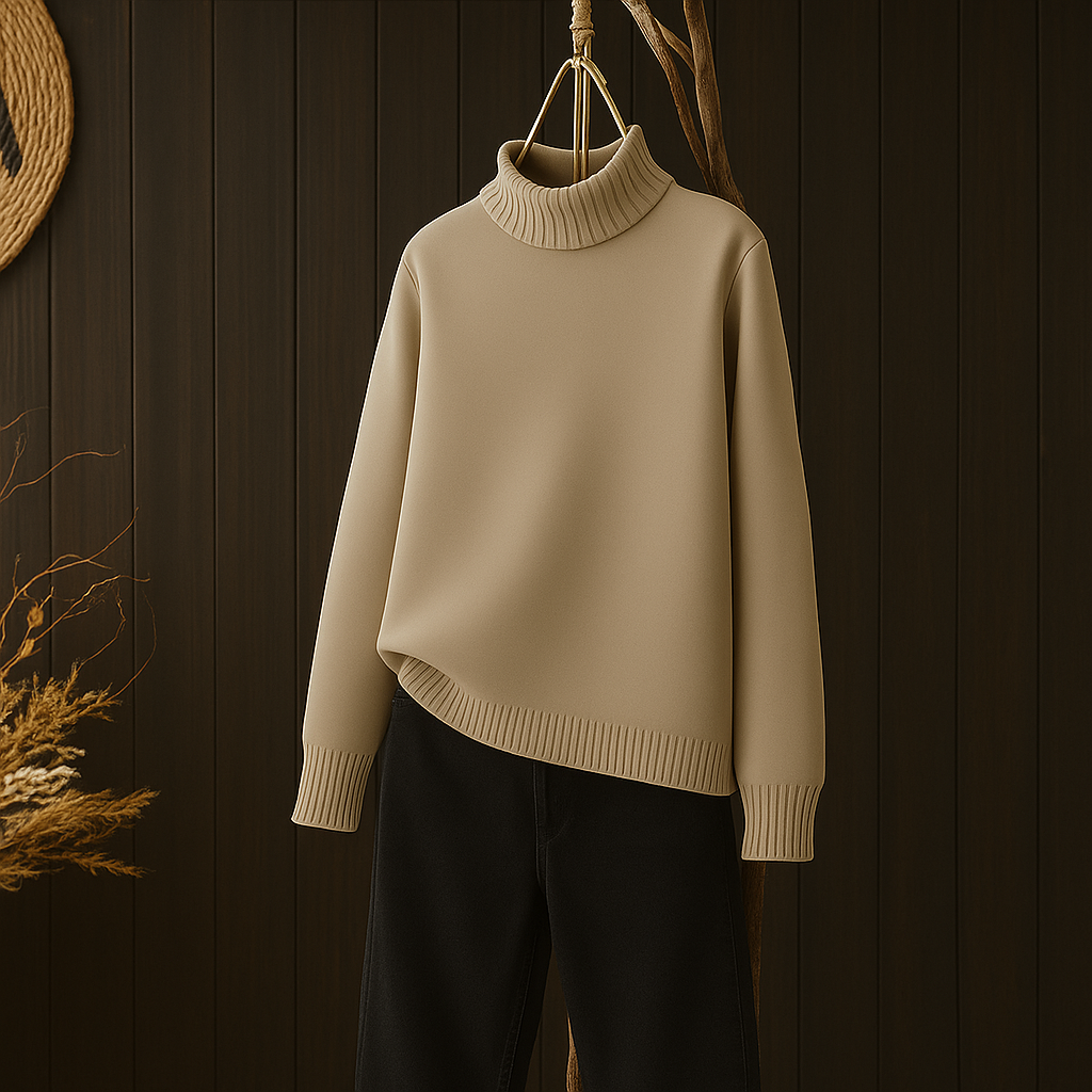 ANITA™ | PULL EN MAILLE WAFFLE DOUX ET ÉLÉGANT