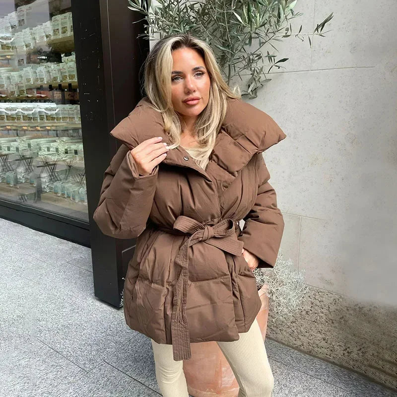 Céleste - Élégante parka d'hiver chic