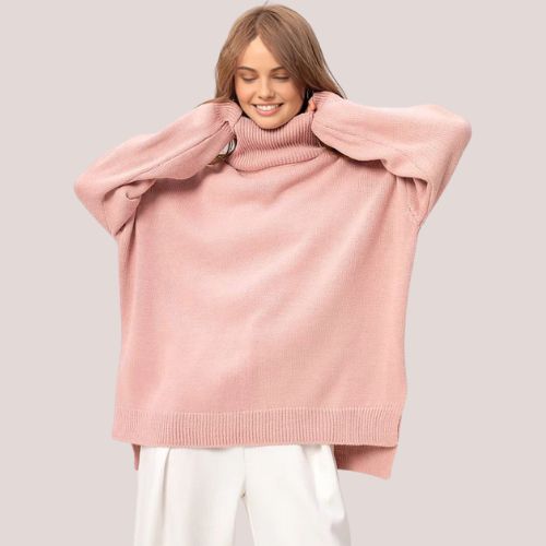 Rosa - Pull avec fente surdimensionnée