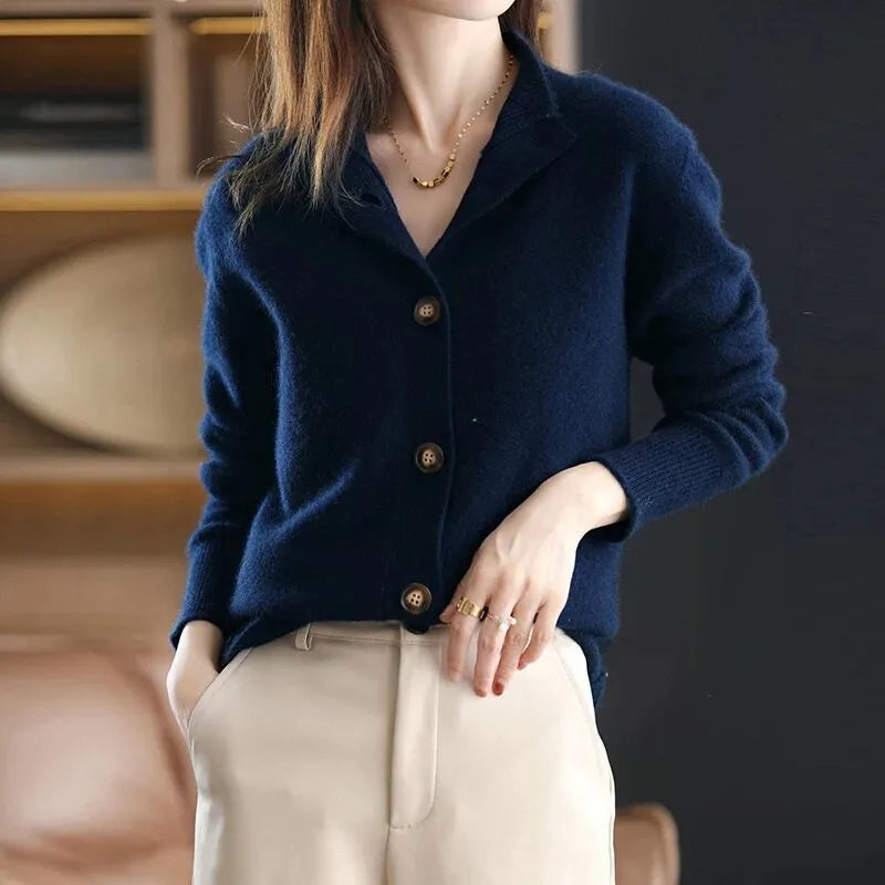FEDERICA™ | CARDIGAN DOUX AVEC FERMETURE À BOUTONS