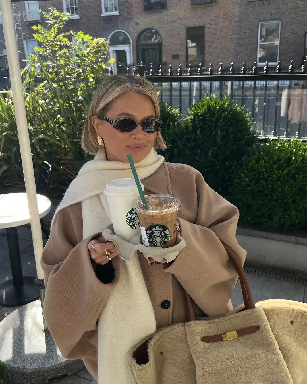 Rachel - Manteau en laine surdimensionné