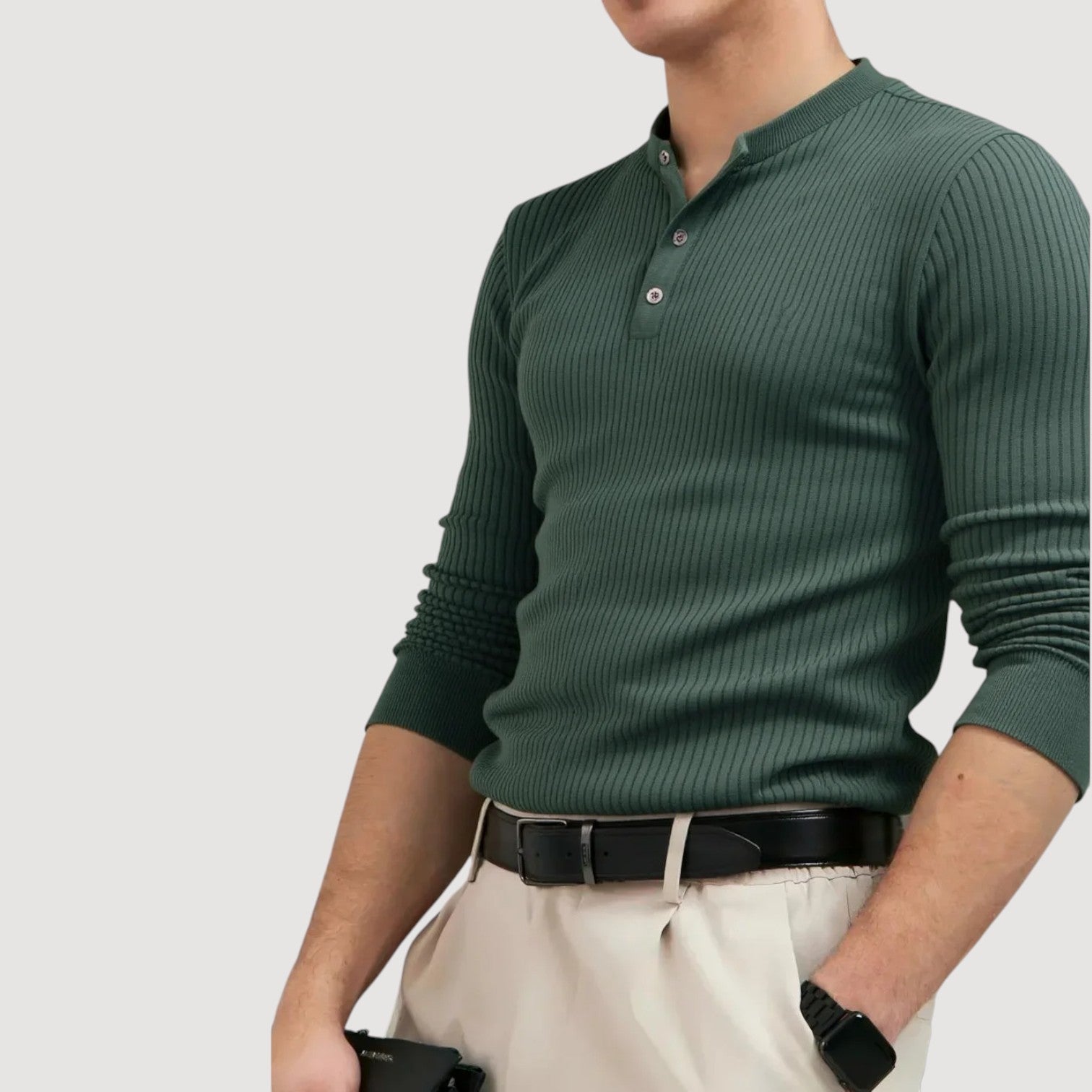 Milan - Polo à manches longues