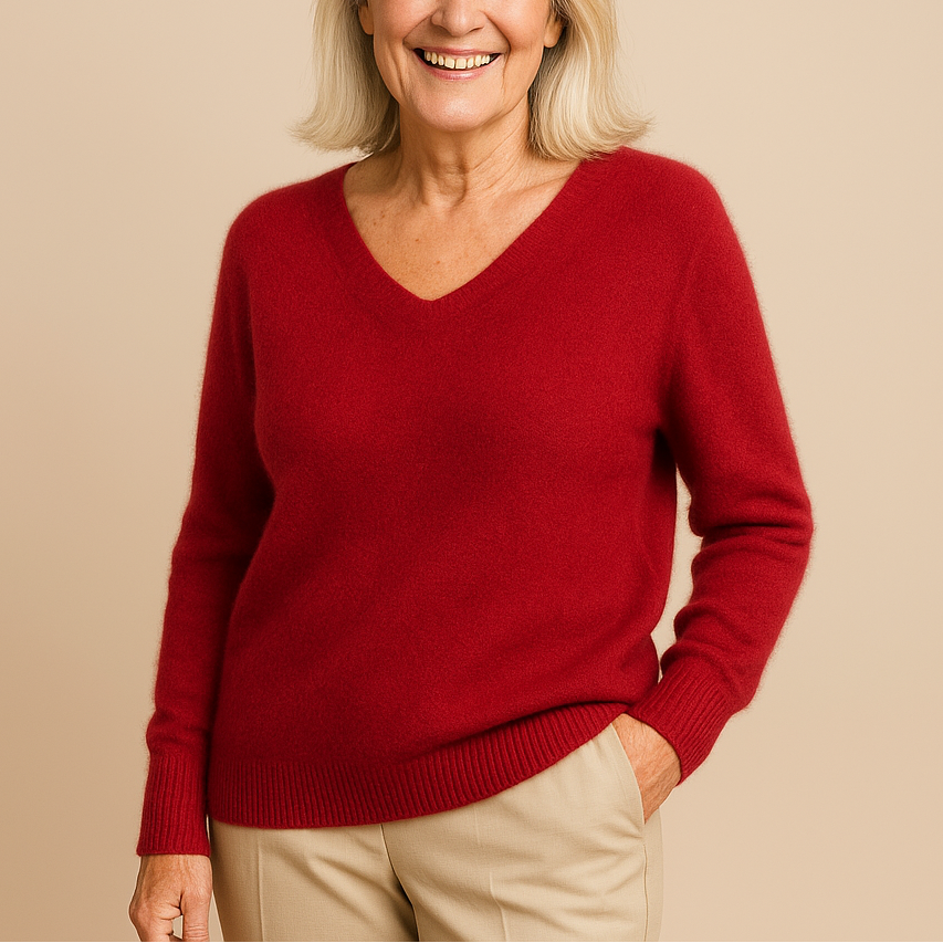 Christine - Pull ample en laine légère