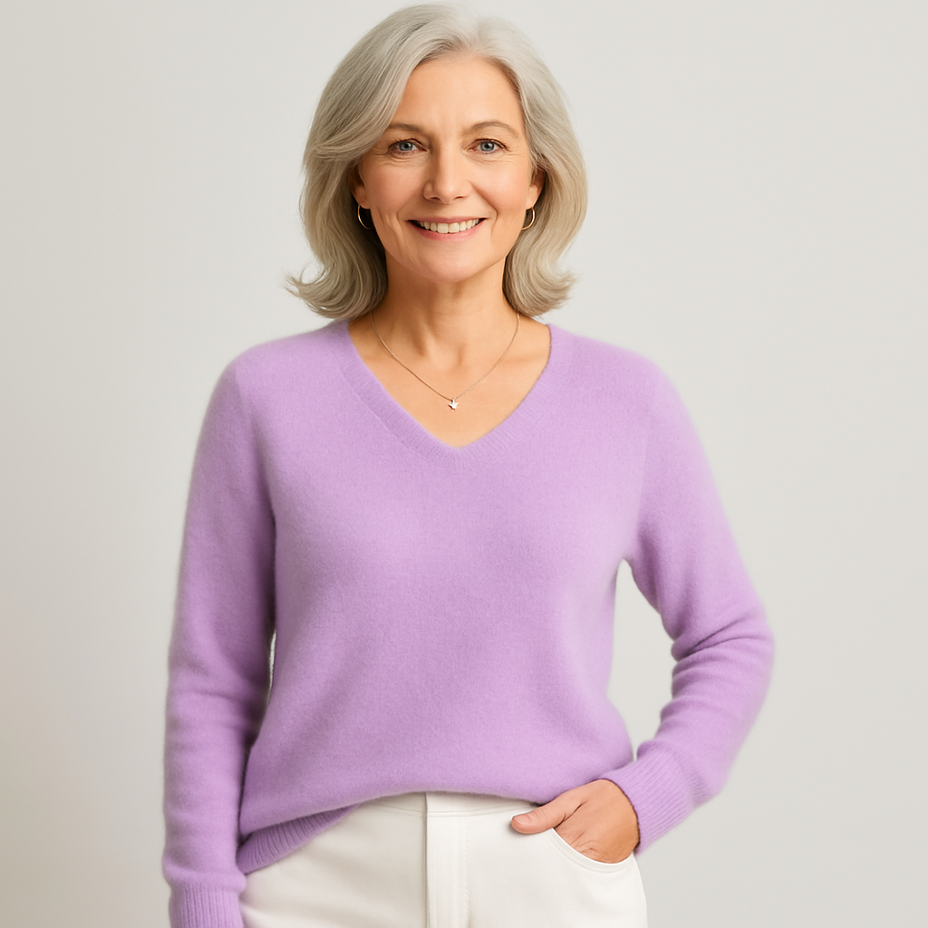 Christine - Pull ample en laine légère