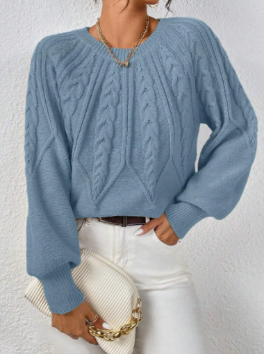 LUCIA™ | PULL EN TRESSÉ ÉLÉGANT