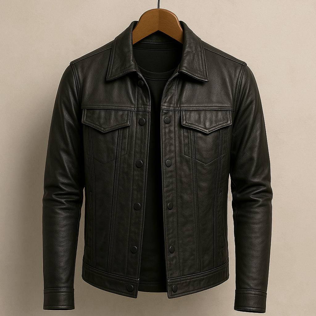 Lucien - Veste en cuir