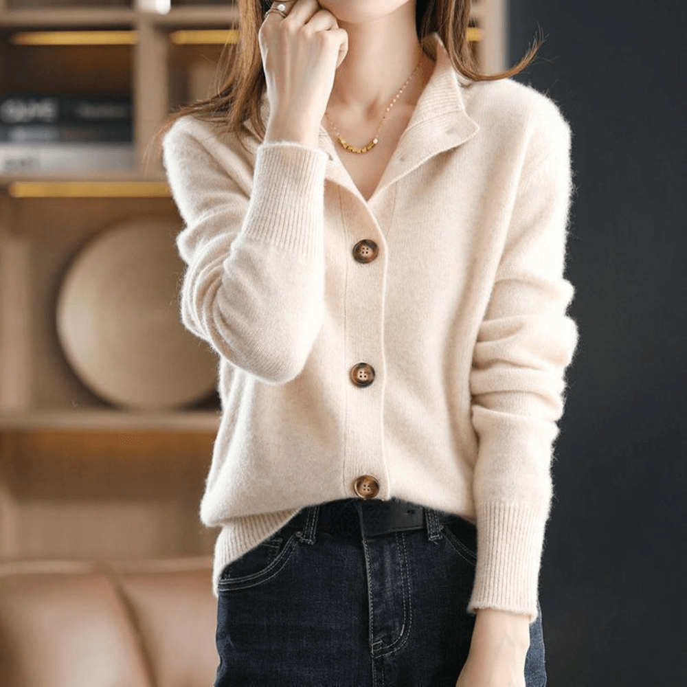 Anny | Cardigan en Maille Confortable